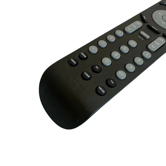 JVC Original Black TV Remote Control Rmt-jr01 For Jlc32bc3000 Jlc32bc3002 - Picture 5 of 8